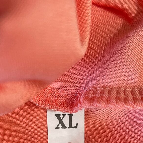 Merry Christmas Sweatshirt XL Coral Pink Coquette Soft Girl Whimsical Holiday - Picture 3 of 8